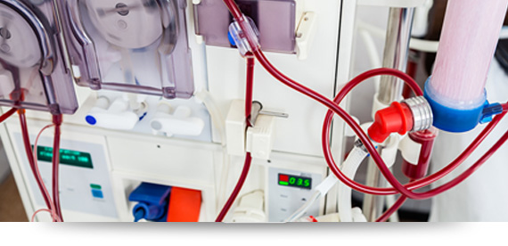For dialysis waste disposal the best solution is the Integrated Sterilizer and Shedder